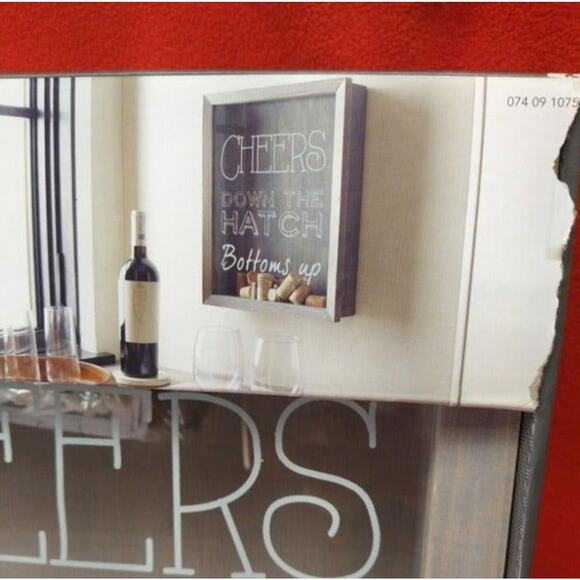 Shadow Box‎ Display Decorative Wine Cork Storage Wall or Shelf Decor - Picture 9 of 12